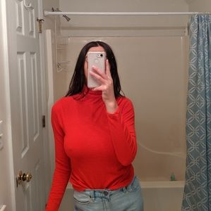 Red Turtle Neck